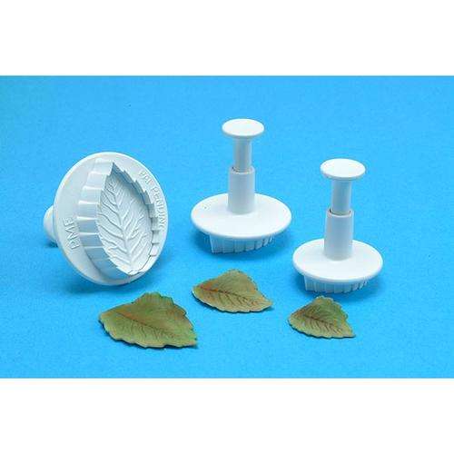Fondant veined rose leaf cutter