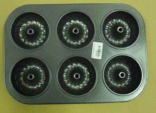 Bundt pan mini 6 cup