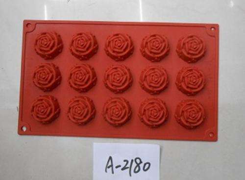 Silicone baking mould tray Rose