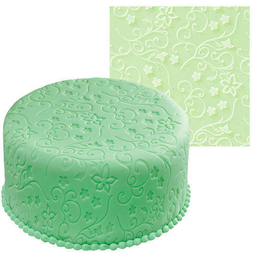 Graceful Vines Fondant Imprint Mat