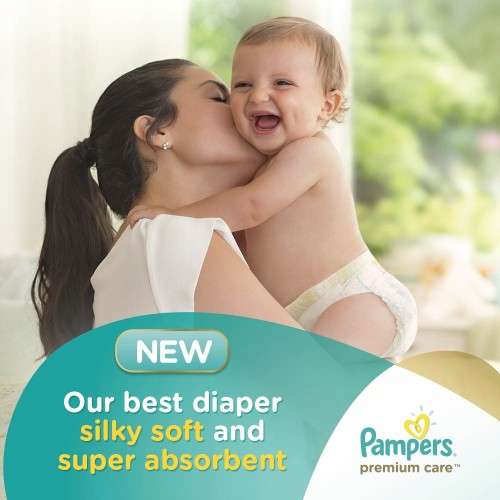 Pampers Premium Care Nappies Mega Pack | Size 5
