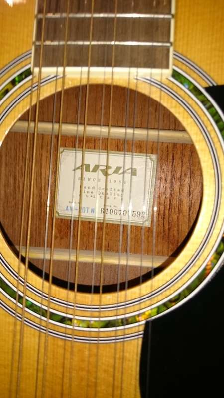 Aria 12 String Large Box Acoustic Guitar | Make me a offer