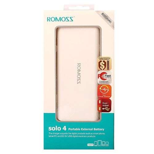 ROMOSS solo4 - Power bank Li-Ion 8000 mAh