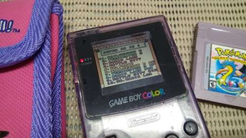NINTENDO GAMEBOY COLOUR - (TRANSPARENT PURPLE)