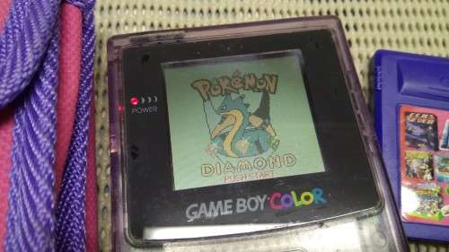 NINTENDO GAMEBOY COLOUR - (TRANSPARENT PURPLE)