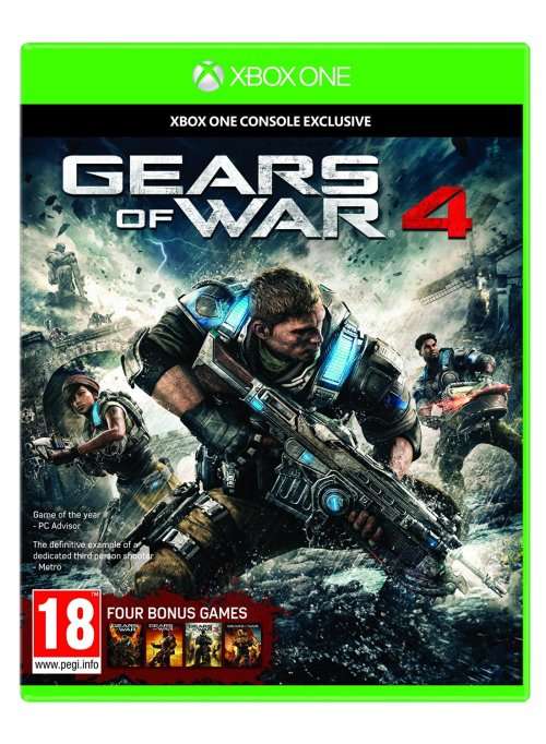 Gears Of War 4 Xbox  One (as new condition)