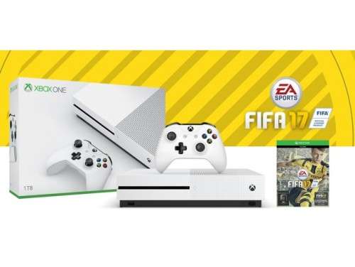 Xbox One  S - 1TB - console and Fifa 17 ( Brand new and factory sealed)