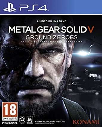 Metal Gear Solid V Ground Zeroes PS4 (as new condition)