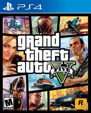 Grand Theft Auto V PS4 (as new condition)