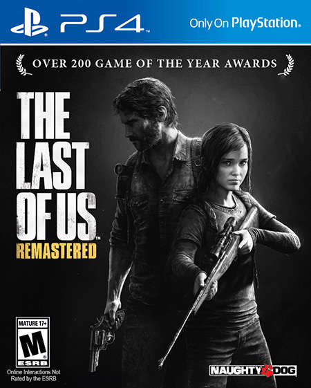The Last Of Us Remastered PS4 (as new condition)