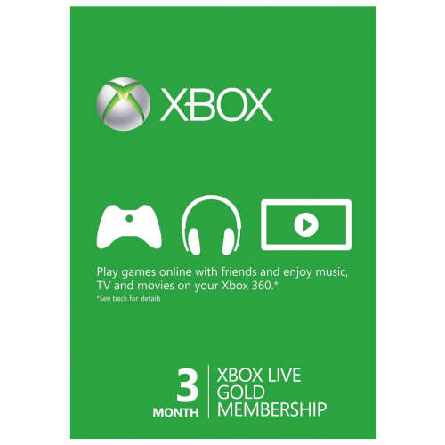 Xbox Live GOLD 12+3 Month Membership