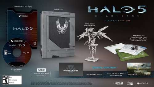 Halo 5 Guardians Limited edition Xbox One (brand new and factory sealed)