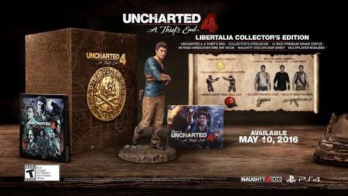 uncharted 4 libertalia collector's edition PS4 (Brand new factory sealed)