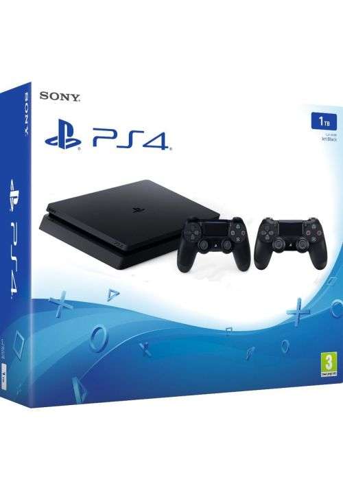 PS4 Slim Console - 1TB - 2 Controllers - (brand new and factory sealed)