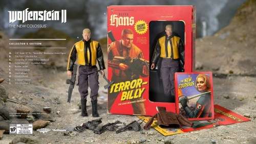 Wolfenstein 2 The New Colossus Collectors edition  Xbox One (brand new and factory sealed)