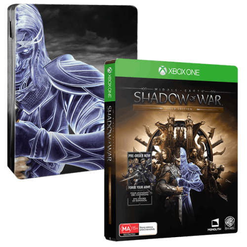 Shadow Of War GOLD Edition Xbox One (brand new and factory sealed)