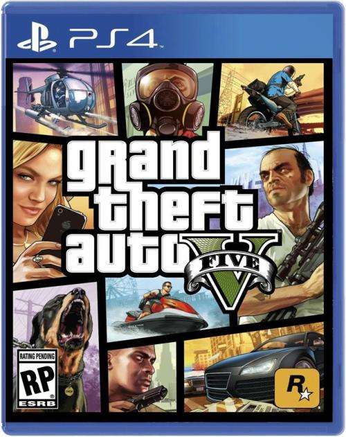 GTA V PS4 (as new condition)