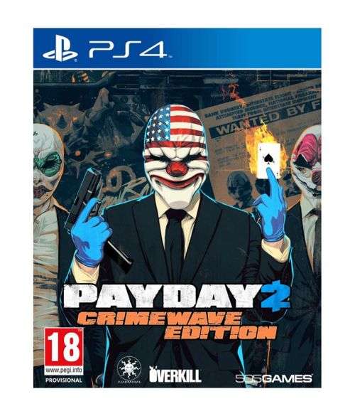 PAYDAY 2 Crime Wave Edition PS4 (brand new and factory sealed)