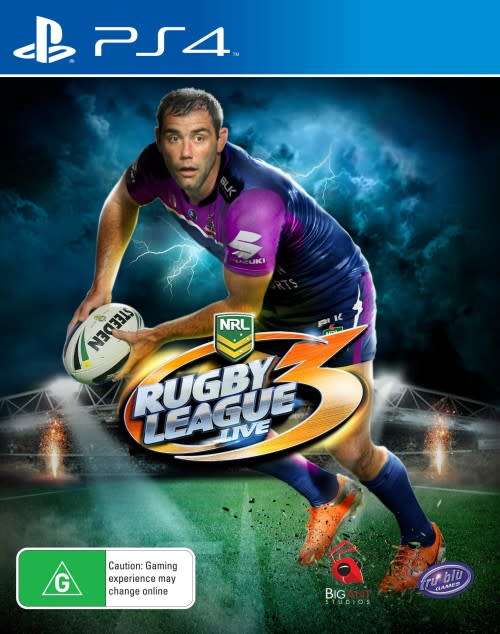 Rugby League Live 3 PS4 (brand new and factory sealed)