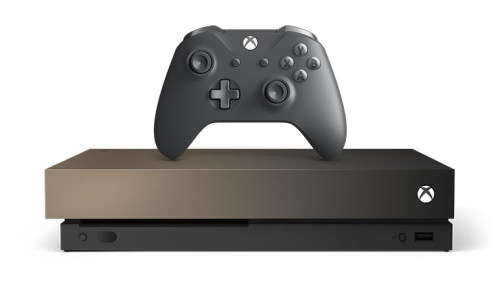 Xbox One X - Limited Battlefield V Gold Rush bundle -  (brand new and Factory sealed)