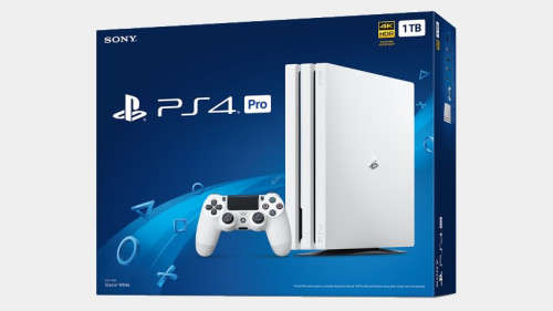 PS4 PRO Limited Edition Glacier White Console (new and Factory sealed)