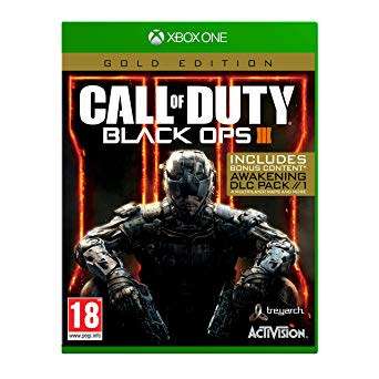 Call Of Duty Black Ops 3 GOLD Edition Xbox One (brand new factory sealed)