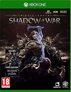 Shadow of War Limited Steelbook Edition Xbox One (brand new and factory sealed)