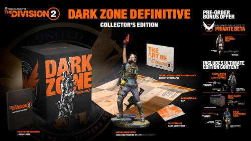 The Division 2 Dark Zone Collectors Edition Edition PS4 (brand new and factory sealed)