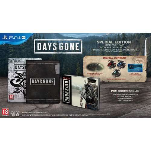 Days Gone Special Edition PS4 (Brand new factory sealed)