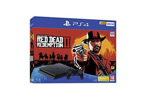 PS4 Slimline - Red Dead Redemption 2 Bundle - 1TB -  (brand new and factory sealed)