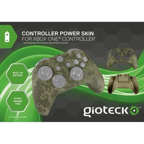 Gioteck Controller Power Skin - Xbox one - Camo  (brand new factory sealed)