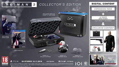 Hitman 2 Collectors Edition PS4 (brand new and factory sealed)