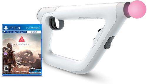 Sony Playstion VR Aim Controller + Far point Game Bundle - PSVR (brand new and factory sealed)