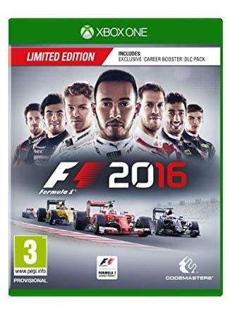 F1 2016 Limited Edition Xbox One (brand new and factory sealed)