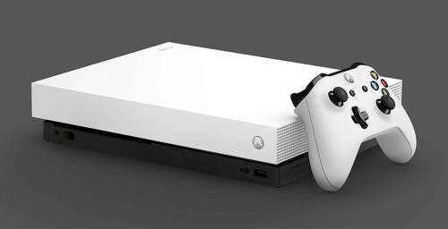 Xbox One X - Limited Edition Robot White + Free F1 2019 Game (new display model please read)