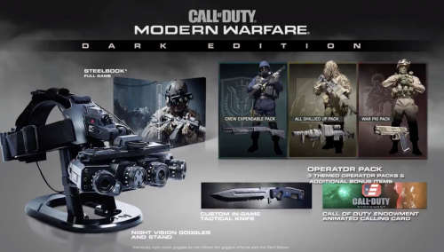 Call Of Duty Modern Warfare - Dark Edition (Collectors Edition) - PS4 (New and sealed)
