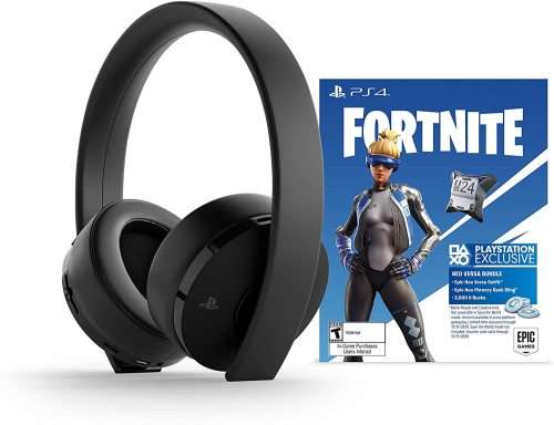 PlayStation Gold Wireless Headset (PS4) - (New And Sealed)
