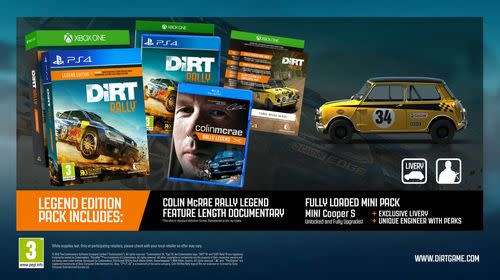 DIRT Rally Legend Edition  - Xbox One (Brand new factory sealed)