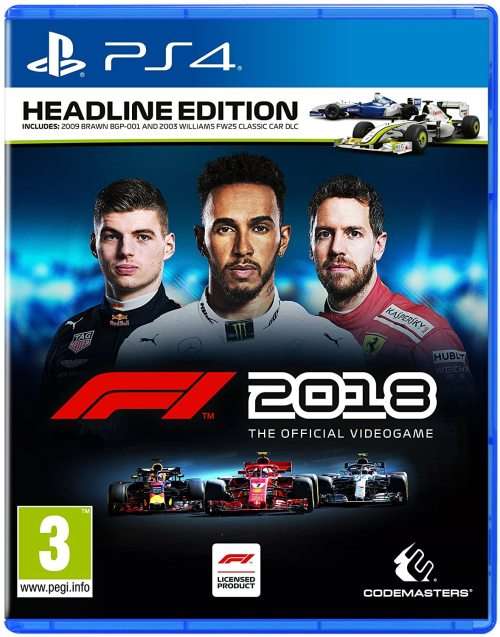 F1 2018 Headline Edition - PS4 (brand new and sealed)
