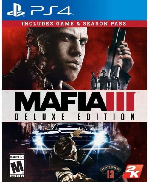 MAFIA 3 - Deluxe Edition - PS4 (Brand new factory sealed)