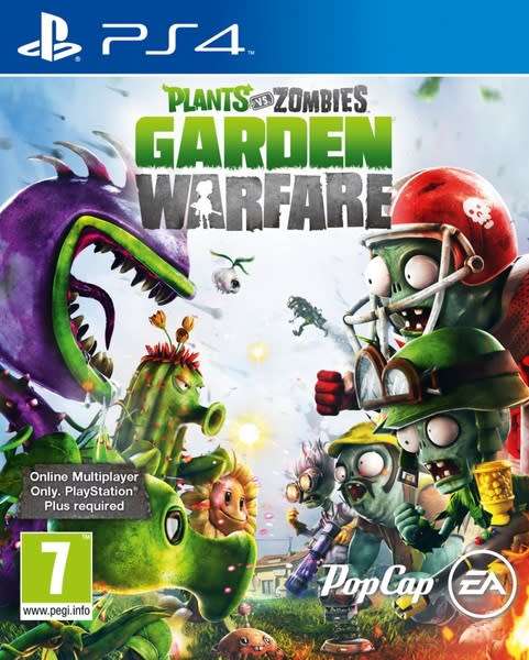 Plants vs Zombies Garden Warfare - PS4 (as new condition)