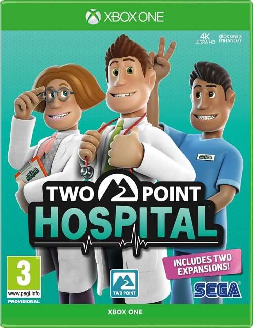 2 Point Hospital (includes 2 expansions) - Xbox One (brand new and sealed)