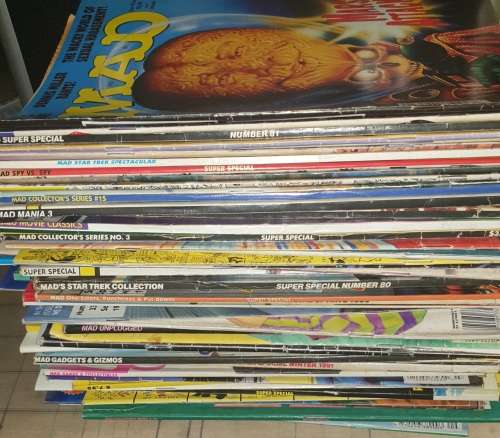 Mad Magazine 62 book bundle (please read)
