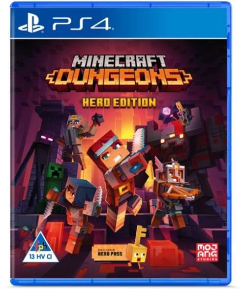 Minecraft Dungeons - Hero Edition - PS4 (new and sealed)