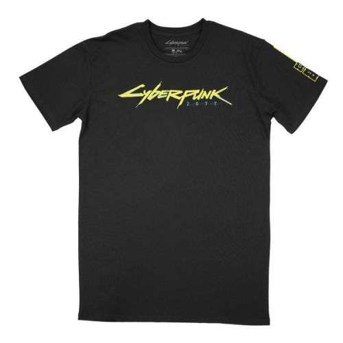 Cyberpunk 2077 Logo Mens T-shirt - Size M - (new and sealed)