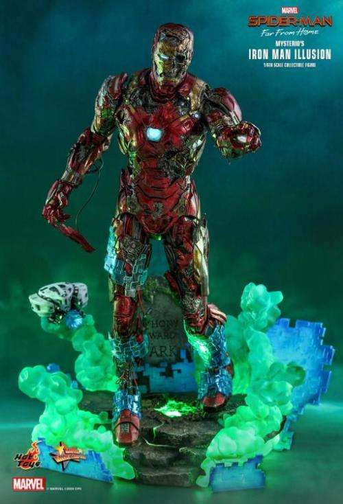 Hot Toys Spider-Man: Far From Home MMS580 Mysterios Iron Man Illusion