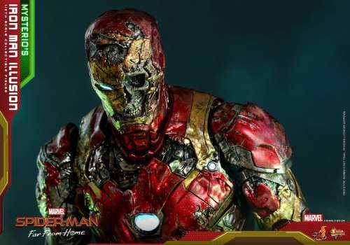 Hot Toys Spider-Man: Far From Home MMS580 Mysterios Iron Man Illusion