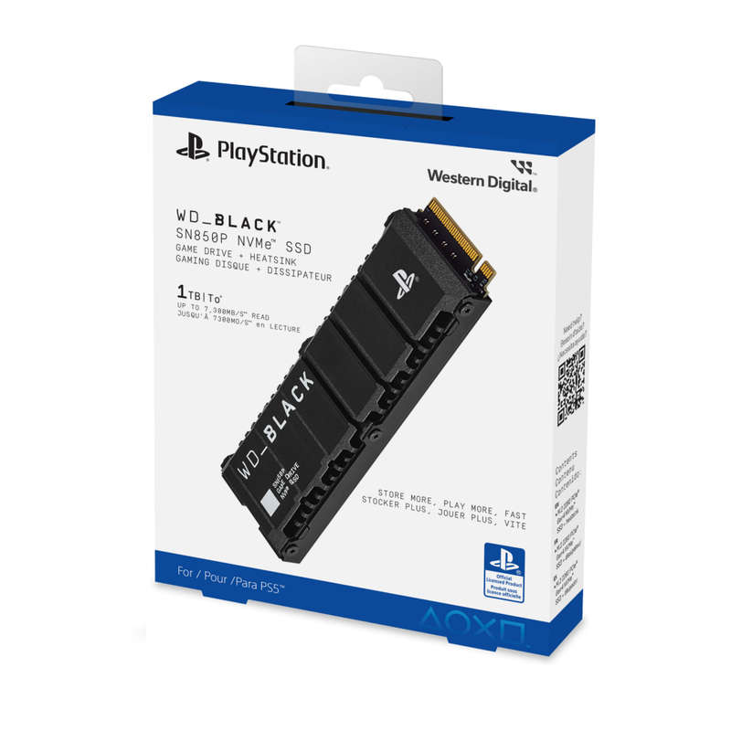 WD_BLACK SN850P NVMe SSD for PS5 consoles - 1TB