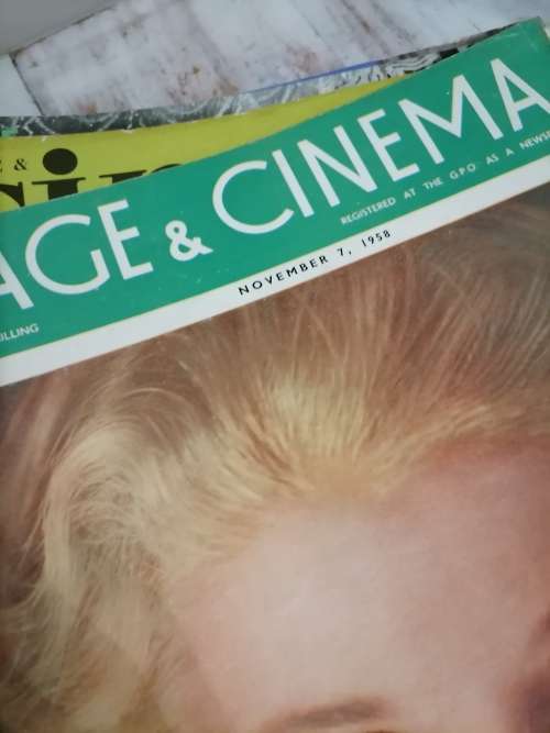 Vintage and VERY rare Stage and Cinema newspaper
