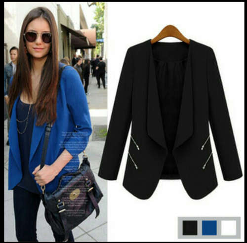Lapel style blazer